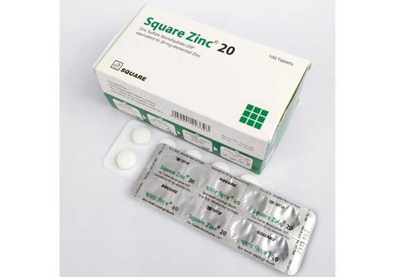 Square Zinc Pic L