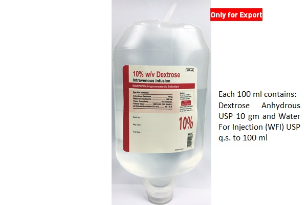 10 Dextrose 500 Ml Infudex 10 Iv Infusion 500 Ml
